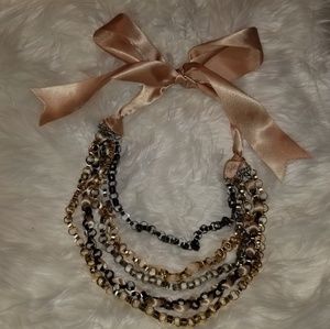👛BOGO👛 Ribbon-tie Necklace